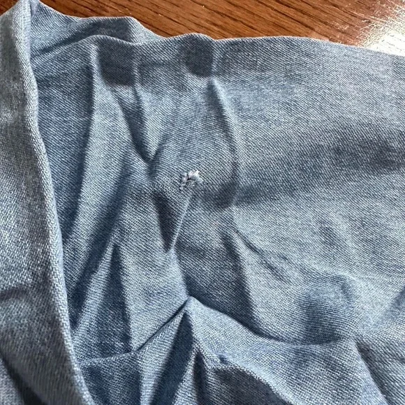 Vintage Jean Button Down Shirt - Picture 5 of 5